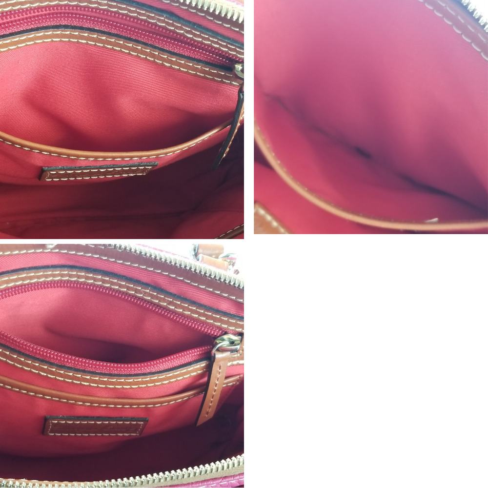 Dooney & Bourke Saffiano Leather Top Zip Crossbody Bag - Picture 8 of 10
